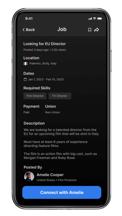 jobs app screenshot