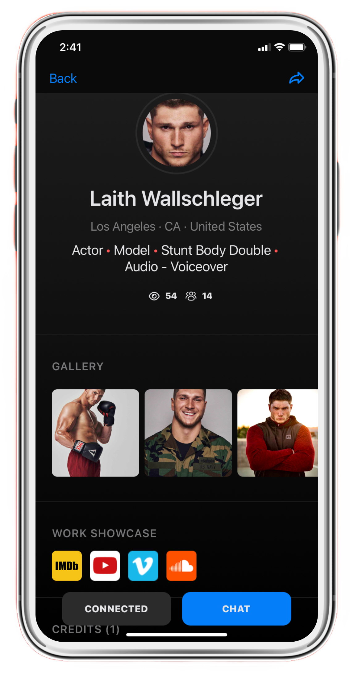 profile screenshot